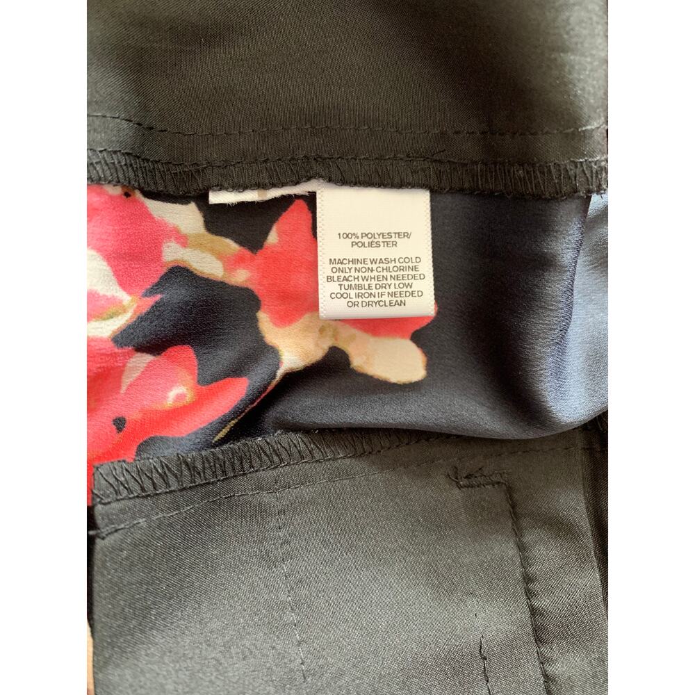 LOFT Drapey Floral Marisa Fit Pants Size 6 - Picture 10 of 10